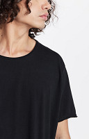 Camiseta Lisa Gola Canoa de Algodão Sustentável Premium Masculina